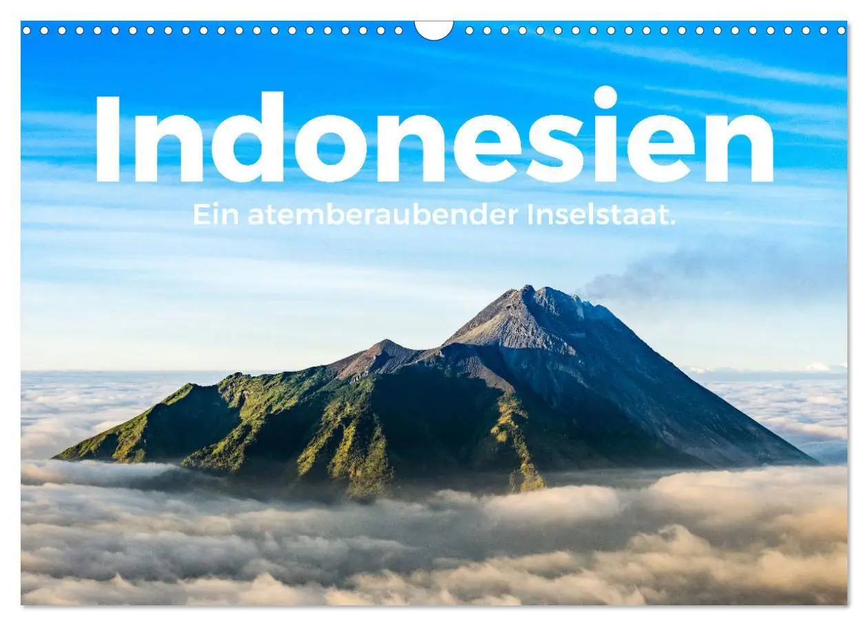 Cover: 9783457613757 | Indonesien - Ein atemberaubender Inselstaat. (Wandkalender 2026 DIN...